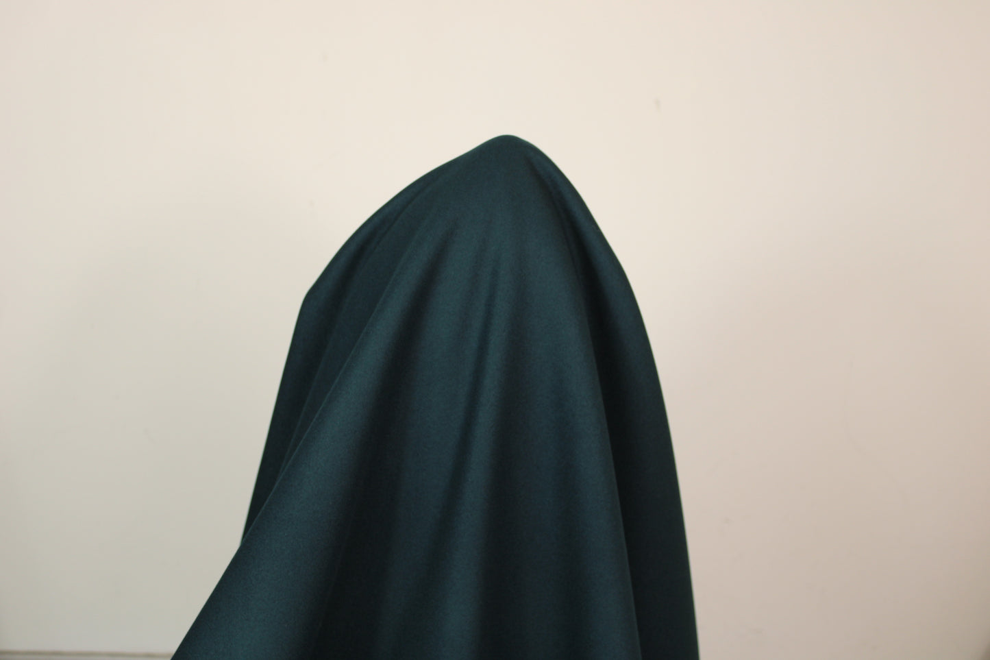 Tissu drap de laine et cachemire - vert sapin - photo 3/3 | So Tissus