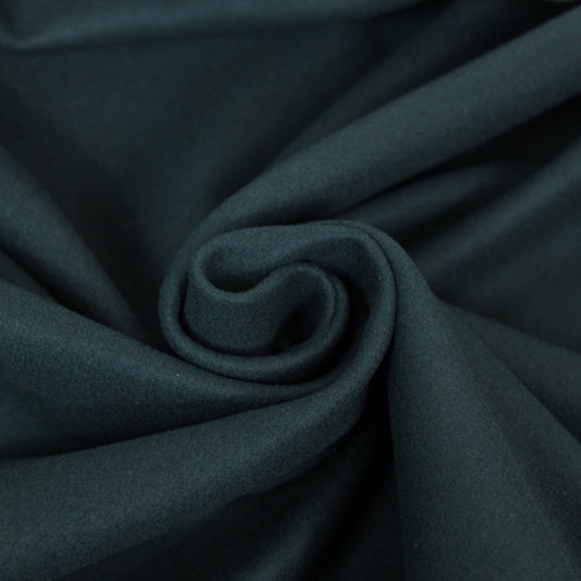 Tissu drap de laine et cachemire - vert sapin - photo 1/3 | So Tissus