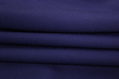 Tissu microfibre stretch - bleu nuit - photo 2/3 | So Tissus
