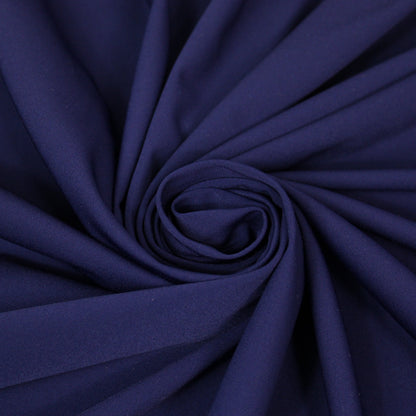 Tissu microfibre stretch - bleu nuit - photo 1/3 | So Tissus