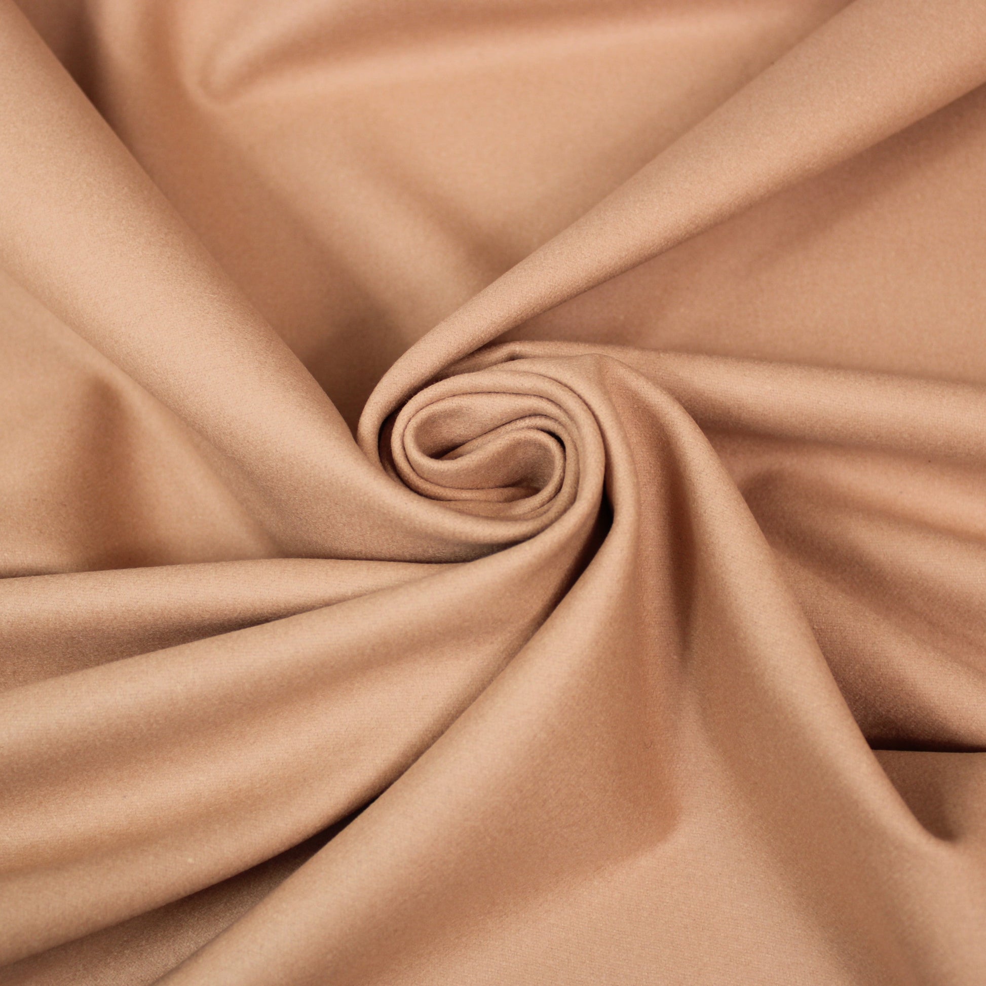 Tissu drap de laine et cachemire - nude - photo 1/3 | So Tissus