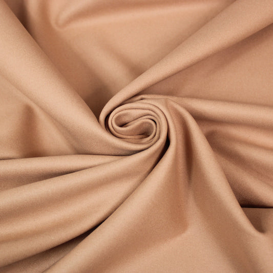 Tissu drap de laine et cachemire - nude - photo 1/3 | So Tissus