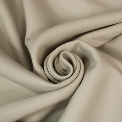 Tissu double crêpe de laine - écru - photo 1/3 | So Tissus
