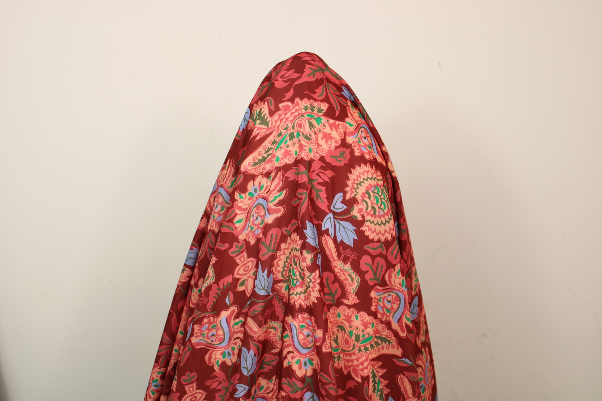 Tissu voile de coton - imprimé vintage - photo 4/4 | So Tissus