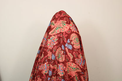 Tissu voile de coton - imprimé vintage - photo 4/4 | So Tissus