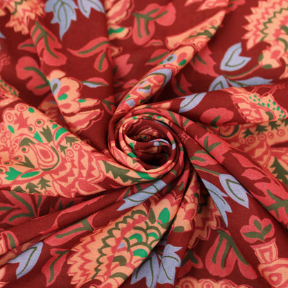 Tissu voile de coton - imprimé vintage - photo 1/4 | So Tissus