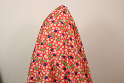Tissu crêpe - imprimé fruit abstrait - corail - photo 4/4 | So Tissus