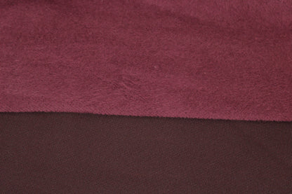 Tissu molleton - bordeaux - photo 2/3 | So Tissus