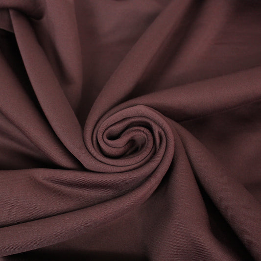Tissu molleton - bordeaux - photo 1/3 | So Tissus