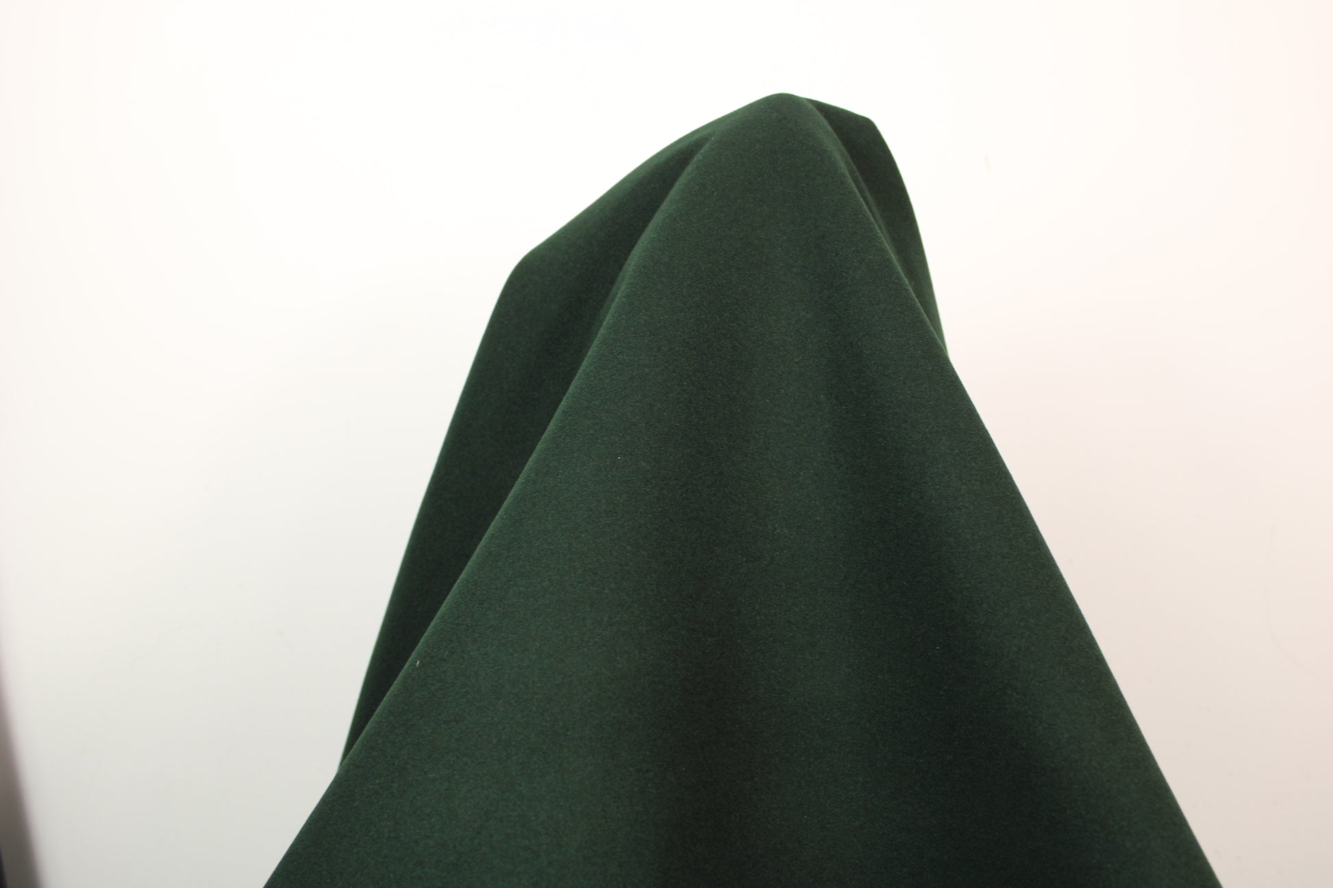 Tissu cachemire double face - vert anglais - photo 3/3 | So Tissus