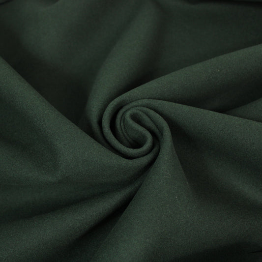 Tissu cachemire double face - vert anglais - photo 1/3 | So Tissus