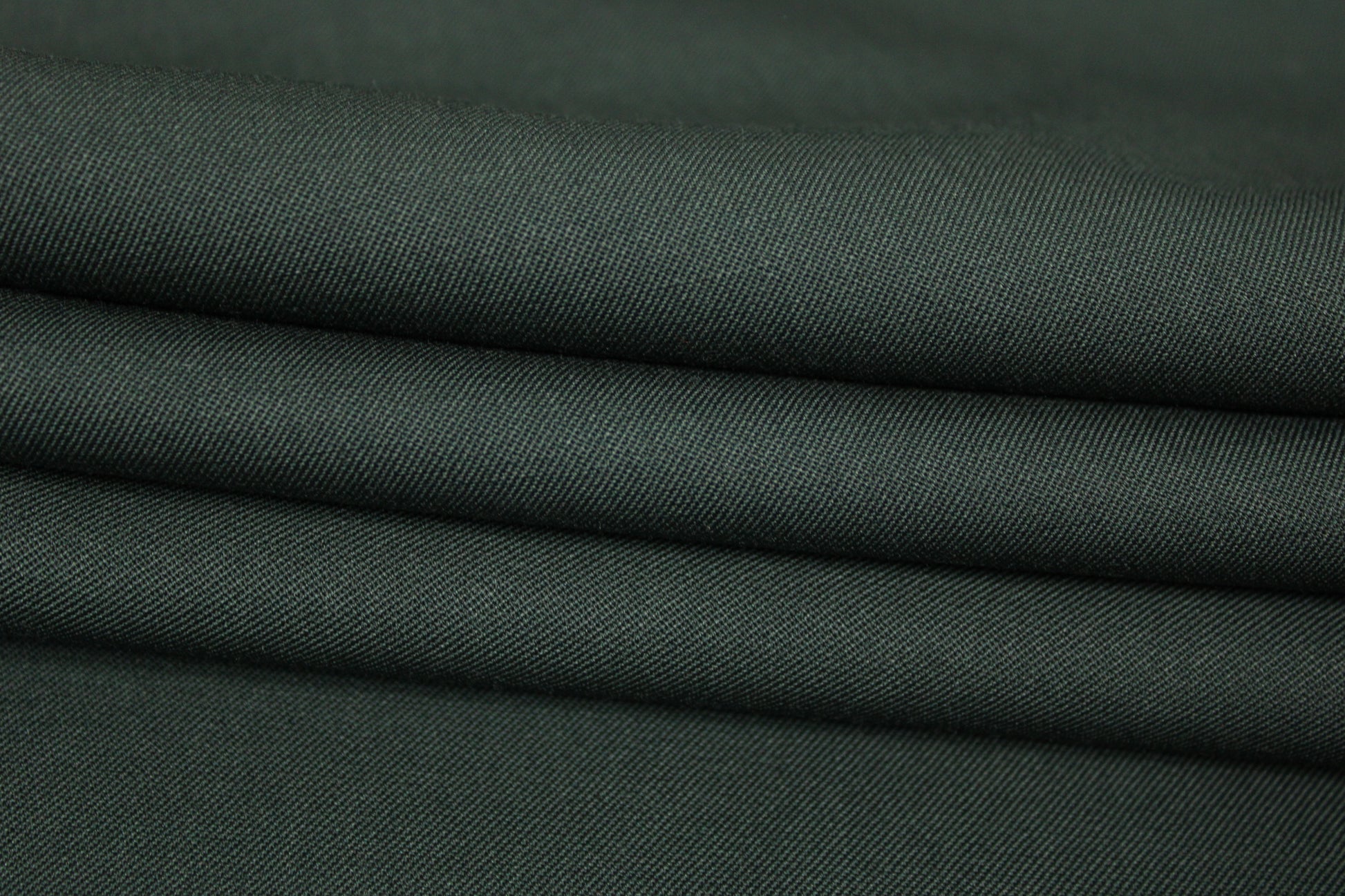 Tissu laine froide stretch - gris vert foncé - photo 2/3 | So Tissus
