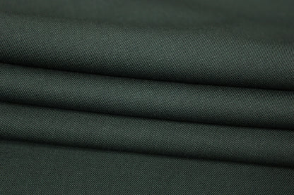 Tissu laine froide stretch - gris vert foncé - photo 2/3 | So Tissus