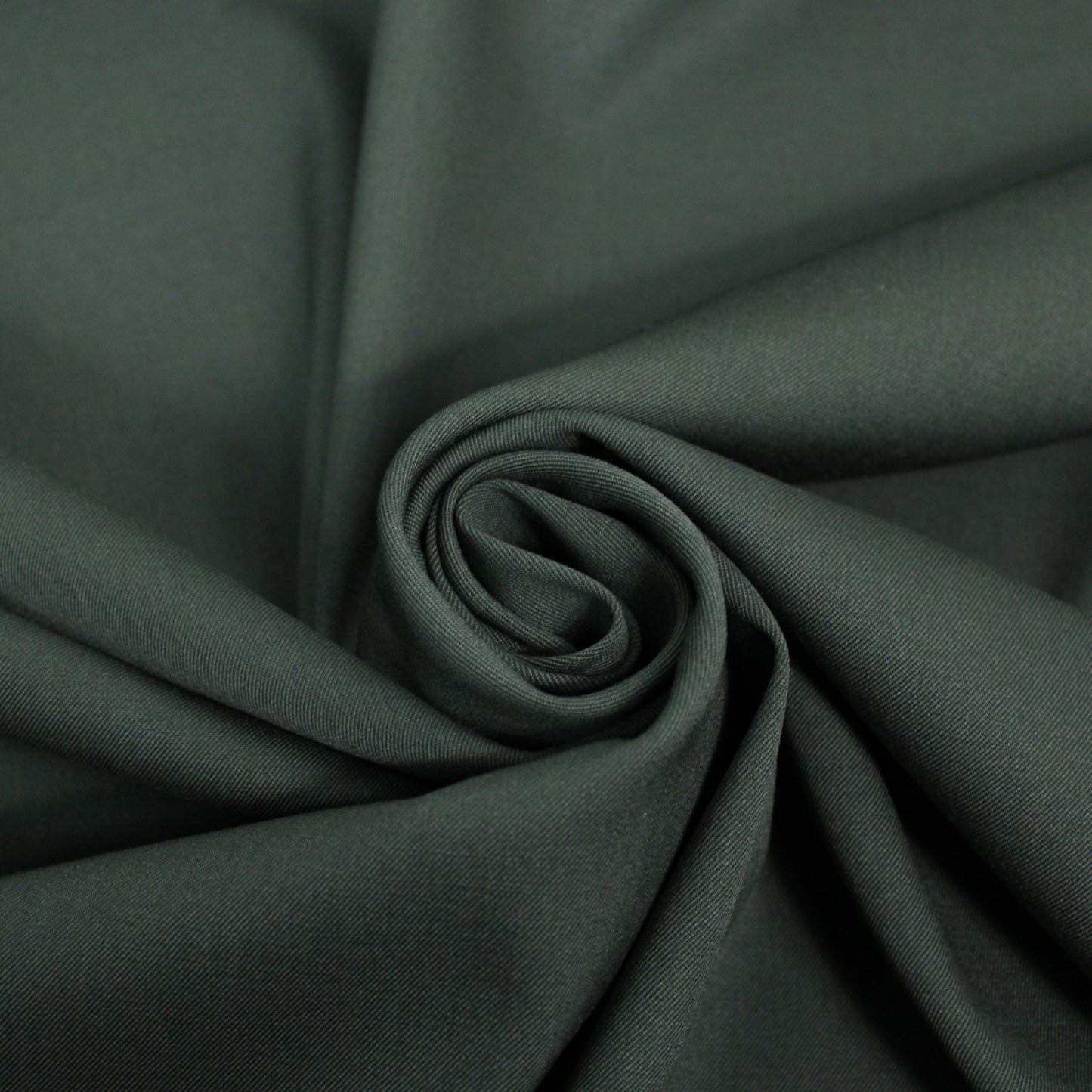 Tissu laine froide stretch - gris vert foncé - photo 1/3 | So Tissus