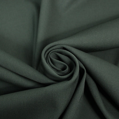 Tissu laine froide stretch - gris vert foncé - photo 1/3 | So Tissus