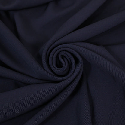 Tissu crêpe de laine - bleu marine - photo 1/3 | So Tissus
