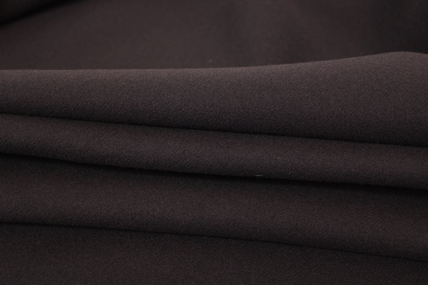 Tissu drap de laine et cachemire - marron - photo 2/3 | So Tissus