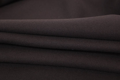 Tissu drap de laine et cachemire - marron - photo 2/3 | So Tissus