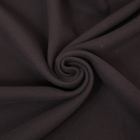 Tissu drap de laine et cachemire - marron - photo 1/3 | So Tissus