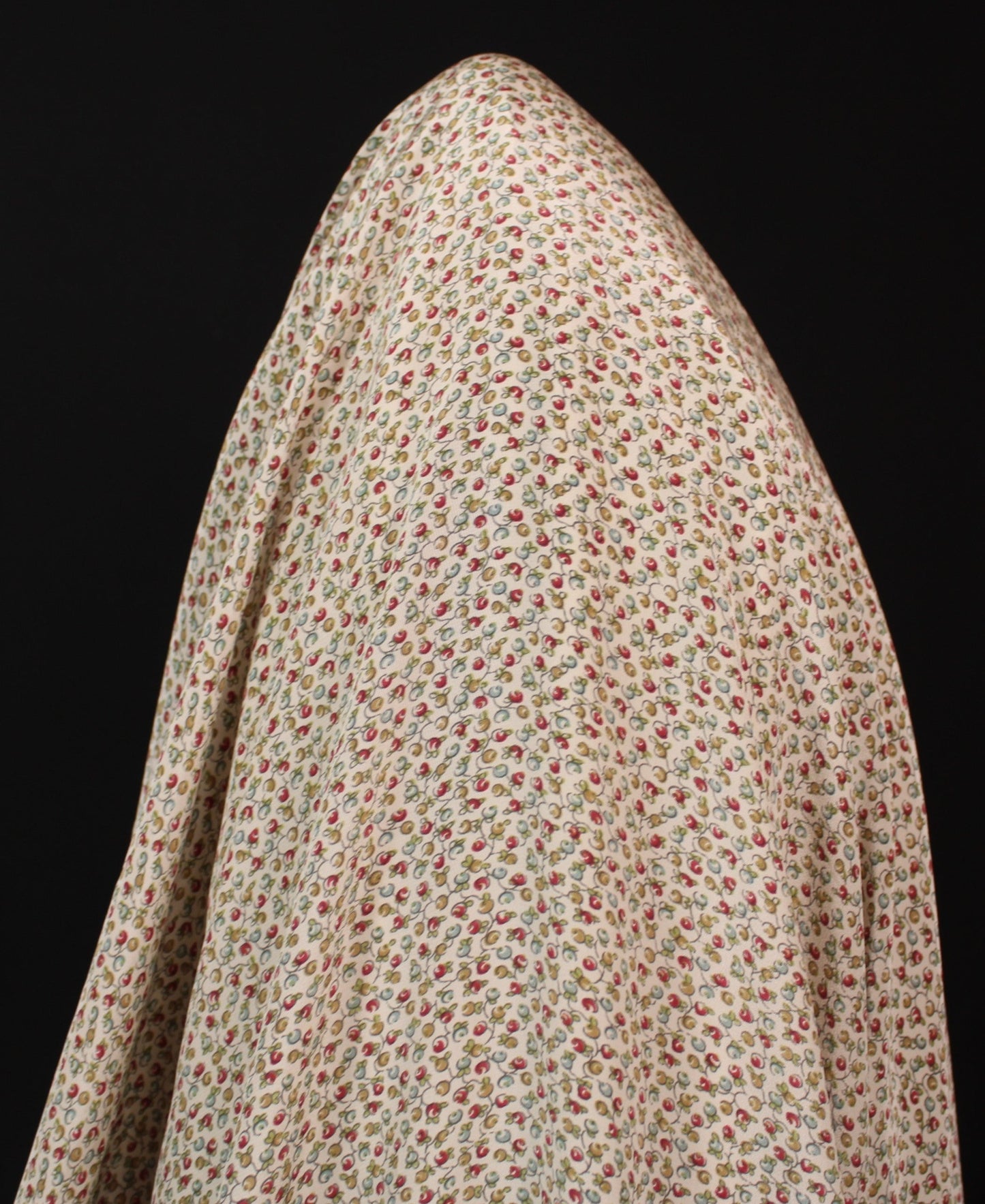 Tissu crêpe de chine 100% soie - imprimé fruits multicolore - photo 3/4 | So Tissus