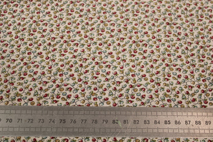Tissu crêpe de chine 100% soie - imprimé fruits multicolore - photo 4/4 | So Tissus