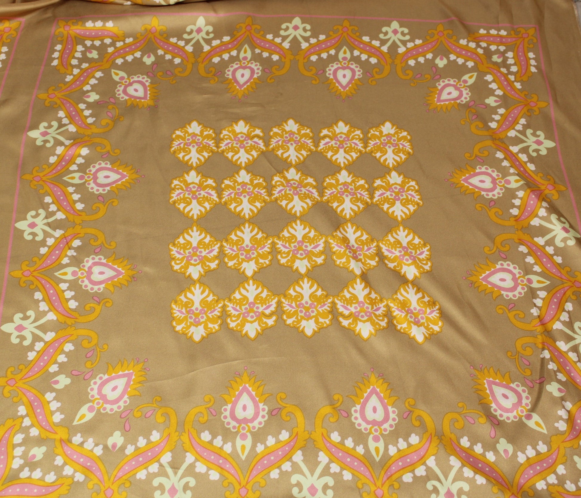 Tissu twill de soie - imprimé baroque - photo 4/5 | So Tissus