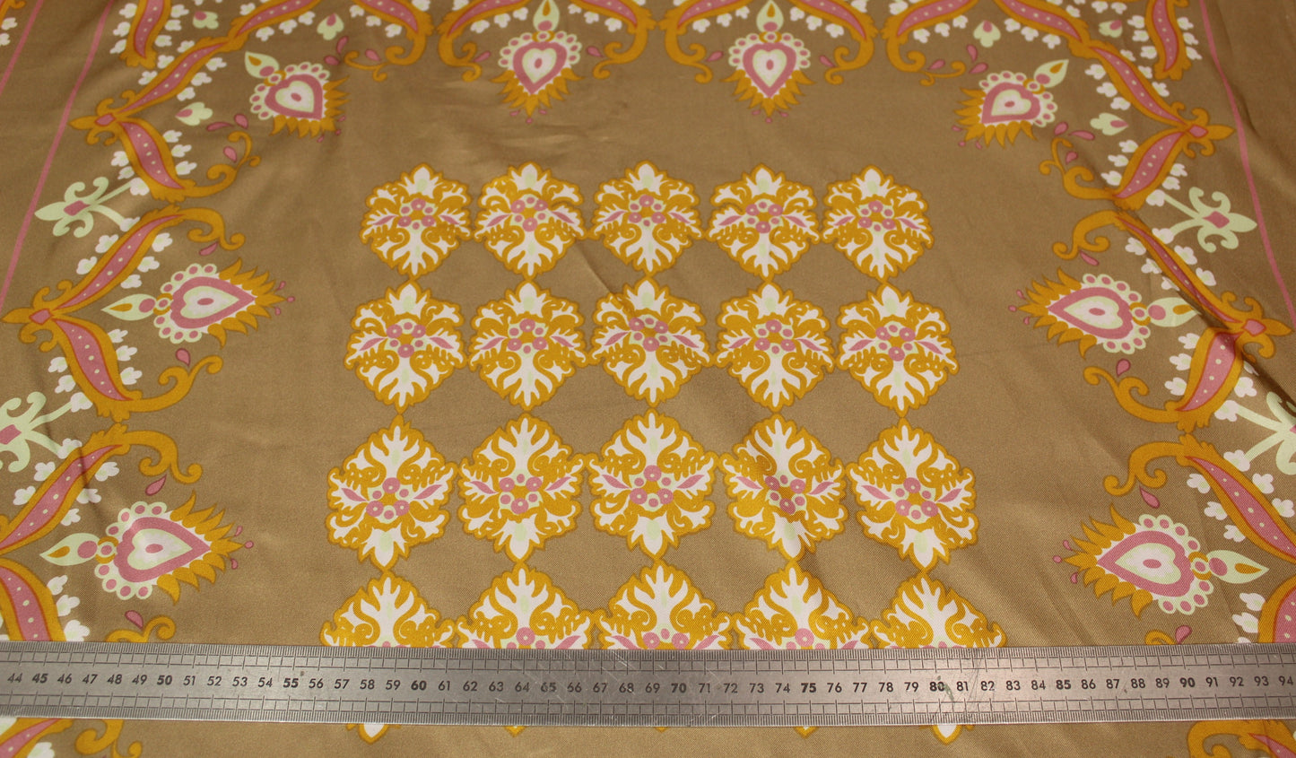 Tissu twill de soie - imprimé baroque - photo 5/5 | So Tissus
