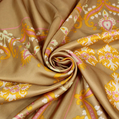 Tissu twill de soie - imprimé baroque - photo 1/5 | So Tissus
