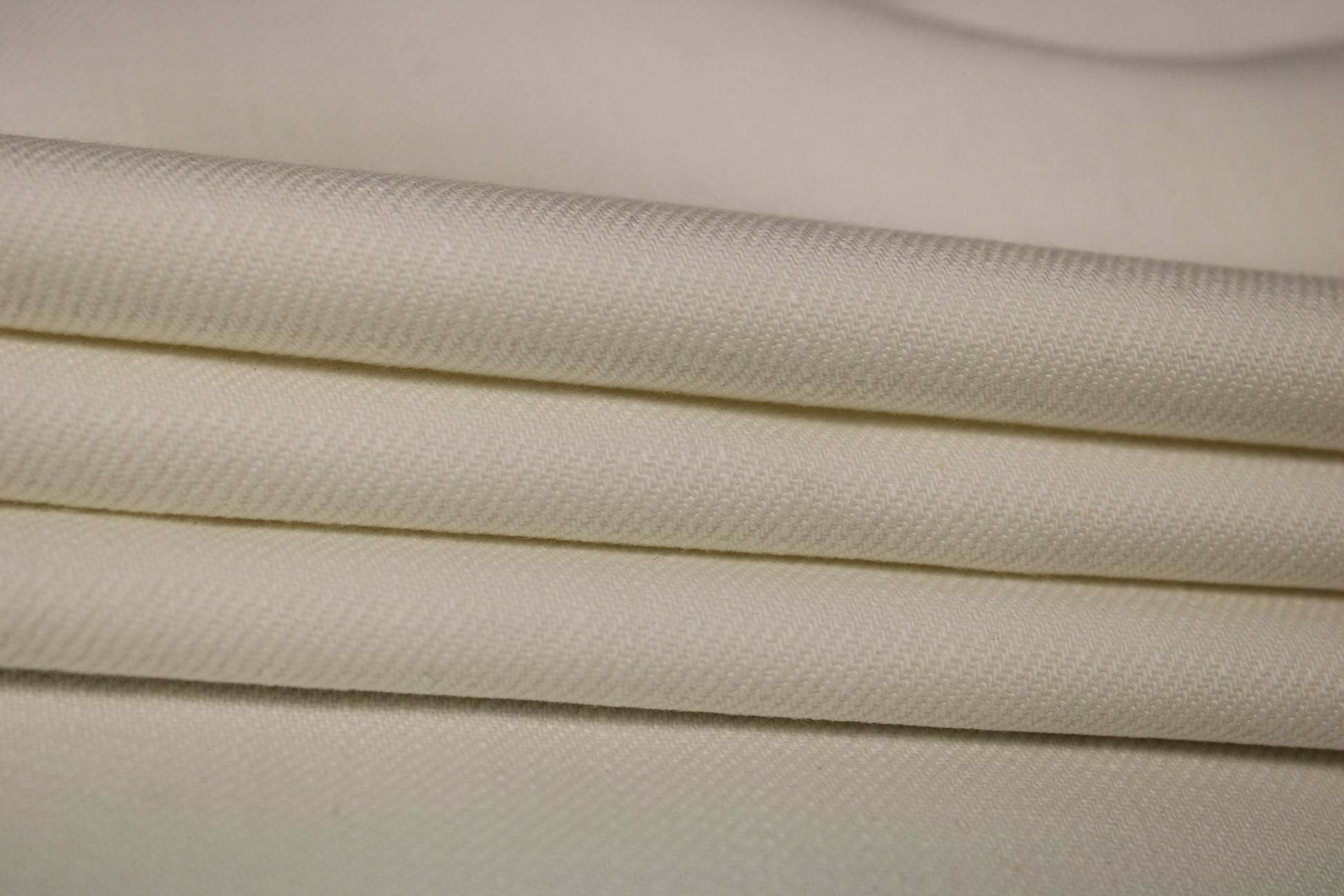 Tissu denim - blanc - photo 2/3 | So Tissus