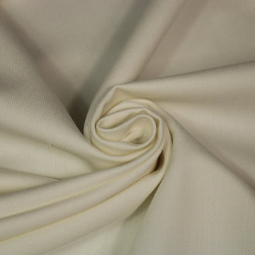 Tissu denim - blanc