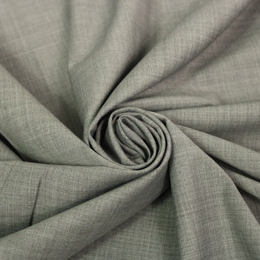 Tissu laine froide stretch - gris souris - photo 1/3 | So Tissus