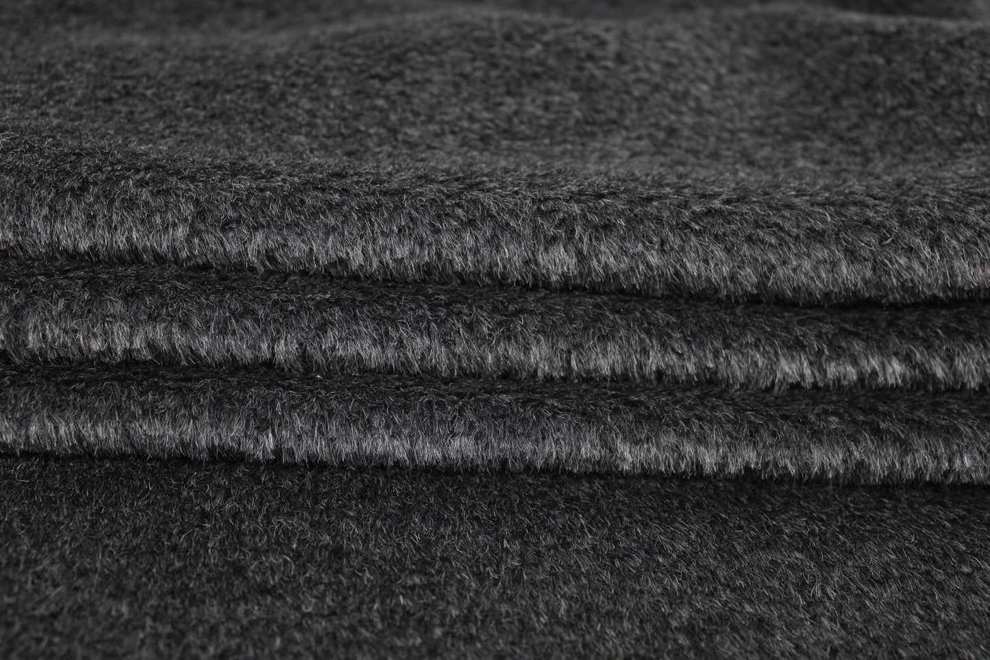Tissu laine alpaga - gris anthracite - photo 2/3 | So Tissus