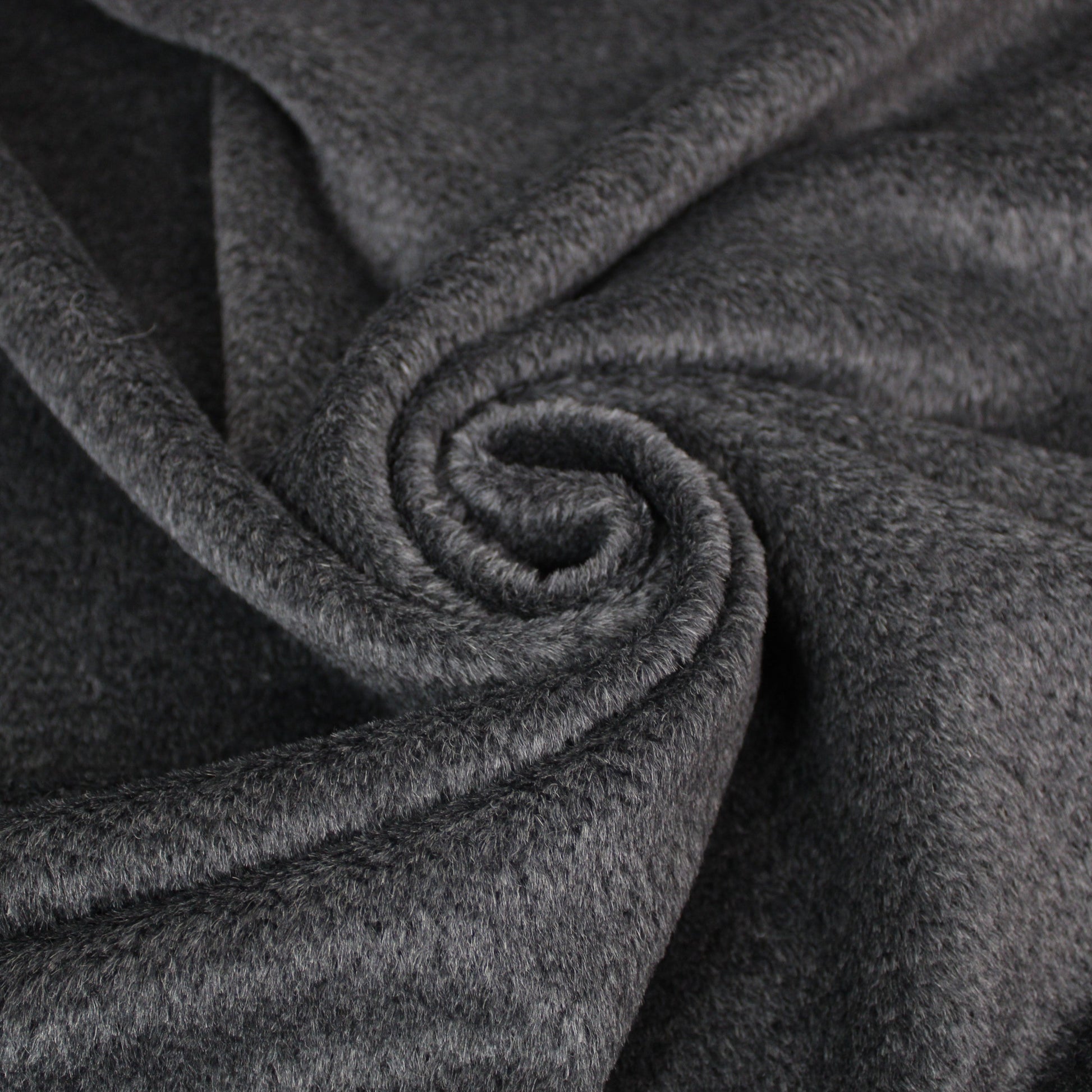 Tissu laine alpaga - gris anthracite - photo 1/3 | So Tissus
