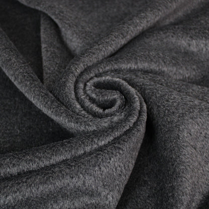 Tissu laine alpaga - gris anthracite - photo 1/3 | So Tissus
