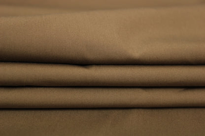 Tissu popeline coton - marron - photo 2/3 | So Tissus