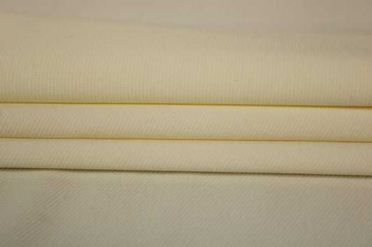 Tissu twill lourd - écru - photo 2/3 | So Tissus