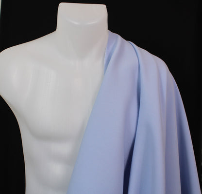 Tissu crêpe lourd - bleu ciel - photo 3/4 | So Tissus