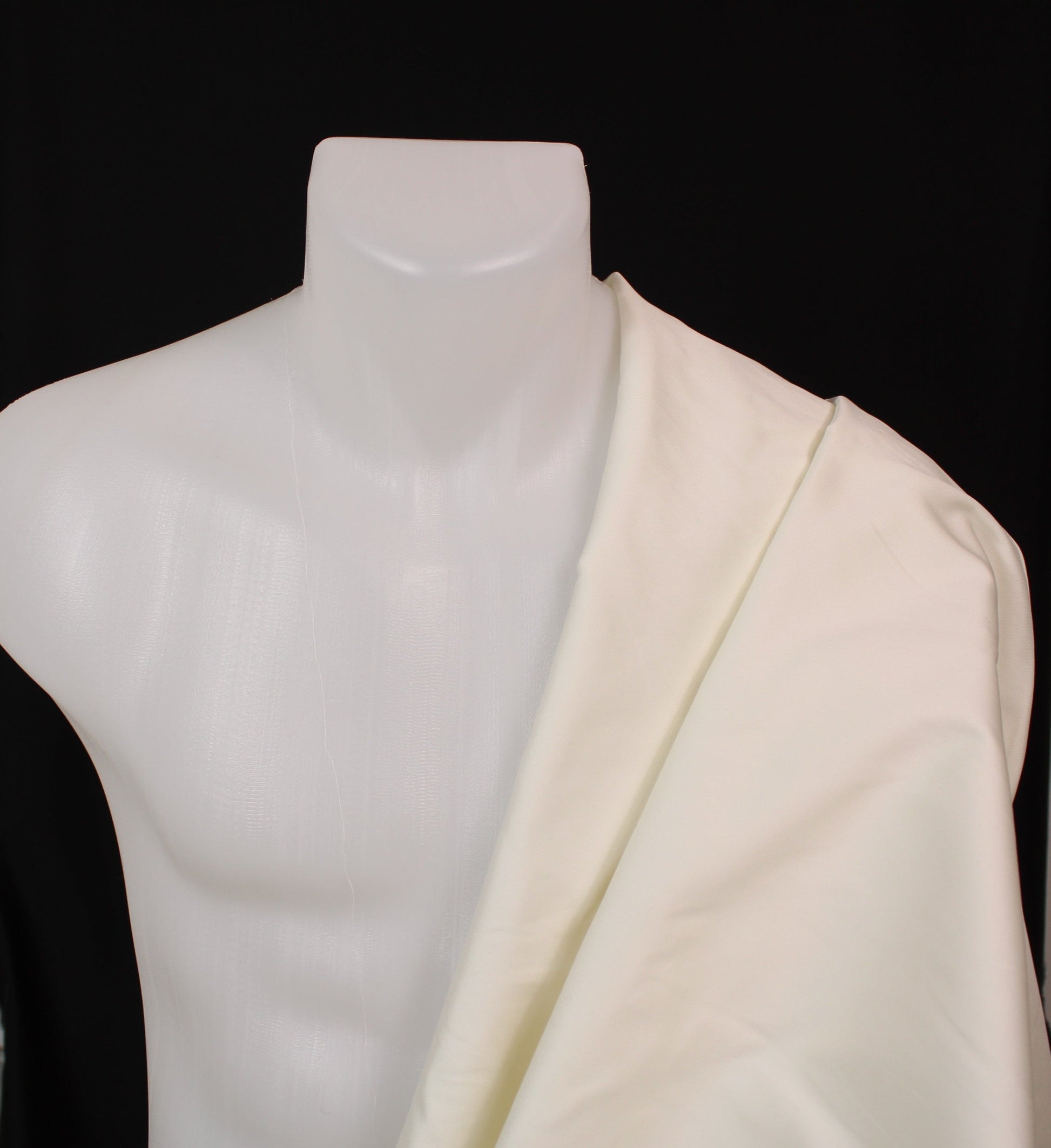 Tissu satin duchesse - ivoire - photo 3/4 | So Tissus