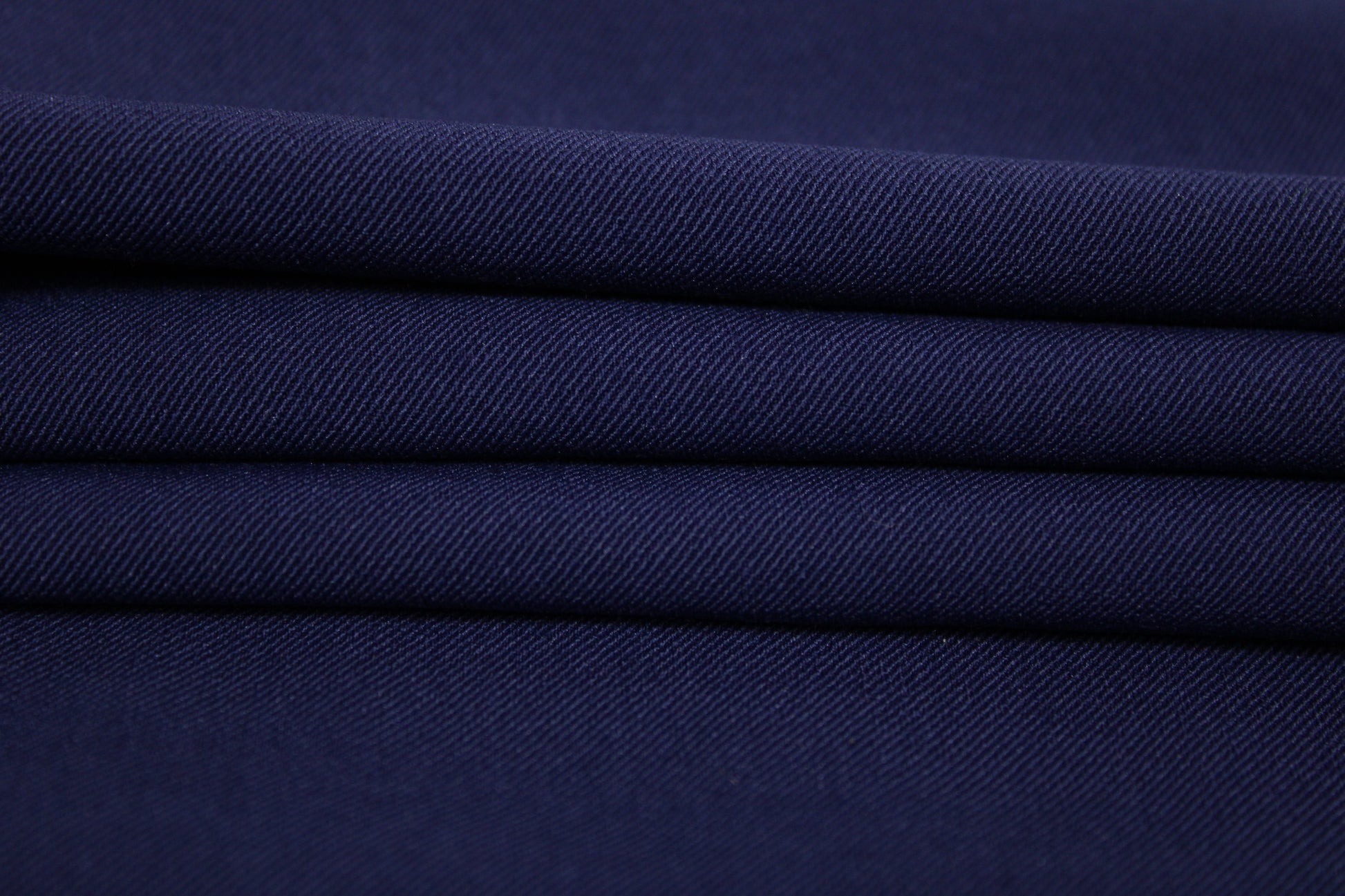 Tissu crêpe de laine stretch - bleu marine - photo 2/4 | So Tissus