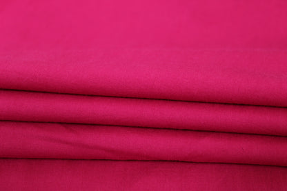 Tissu popeline coton stretch - rose - photo 2/4 | So Tissus