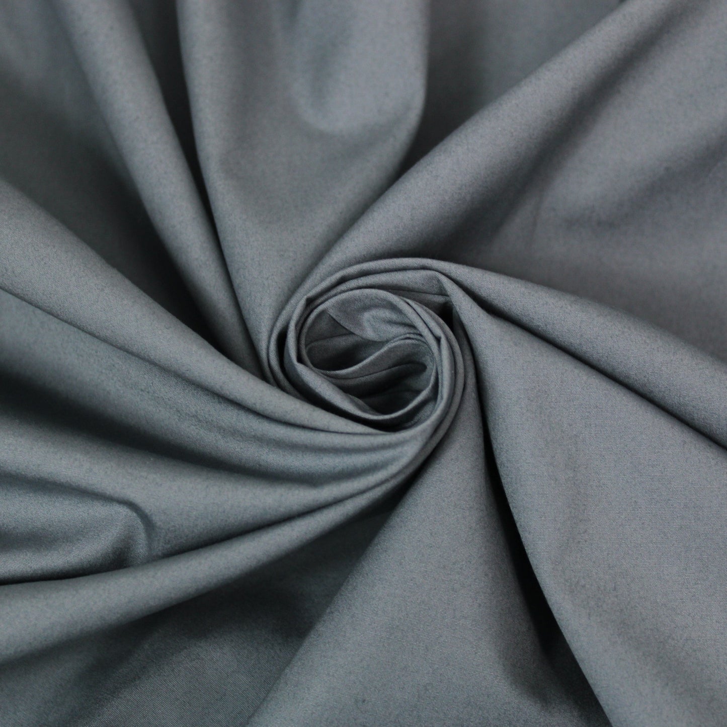 Tissu popeline de coton prestige - gris souris - photo 1/4 | So Tissus