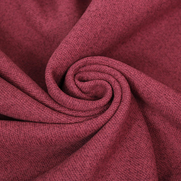 Tissu lainage - bois de rose foncé