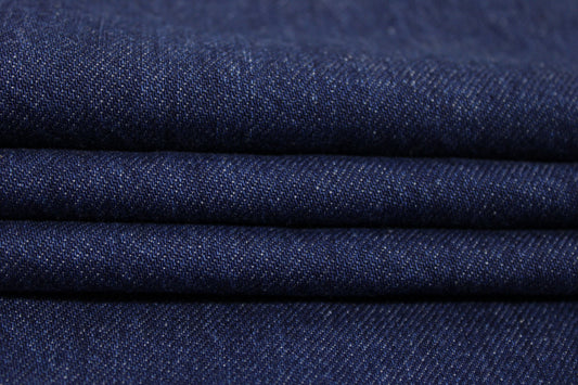 Tissu denim - indigo - photo 2/4 | So Tissus