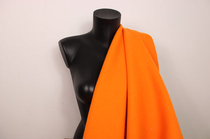 Tissu twill de laine épais- orange - photo 4/4 | So Tissus