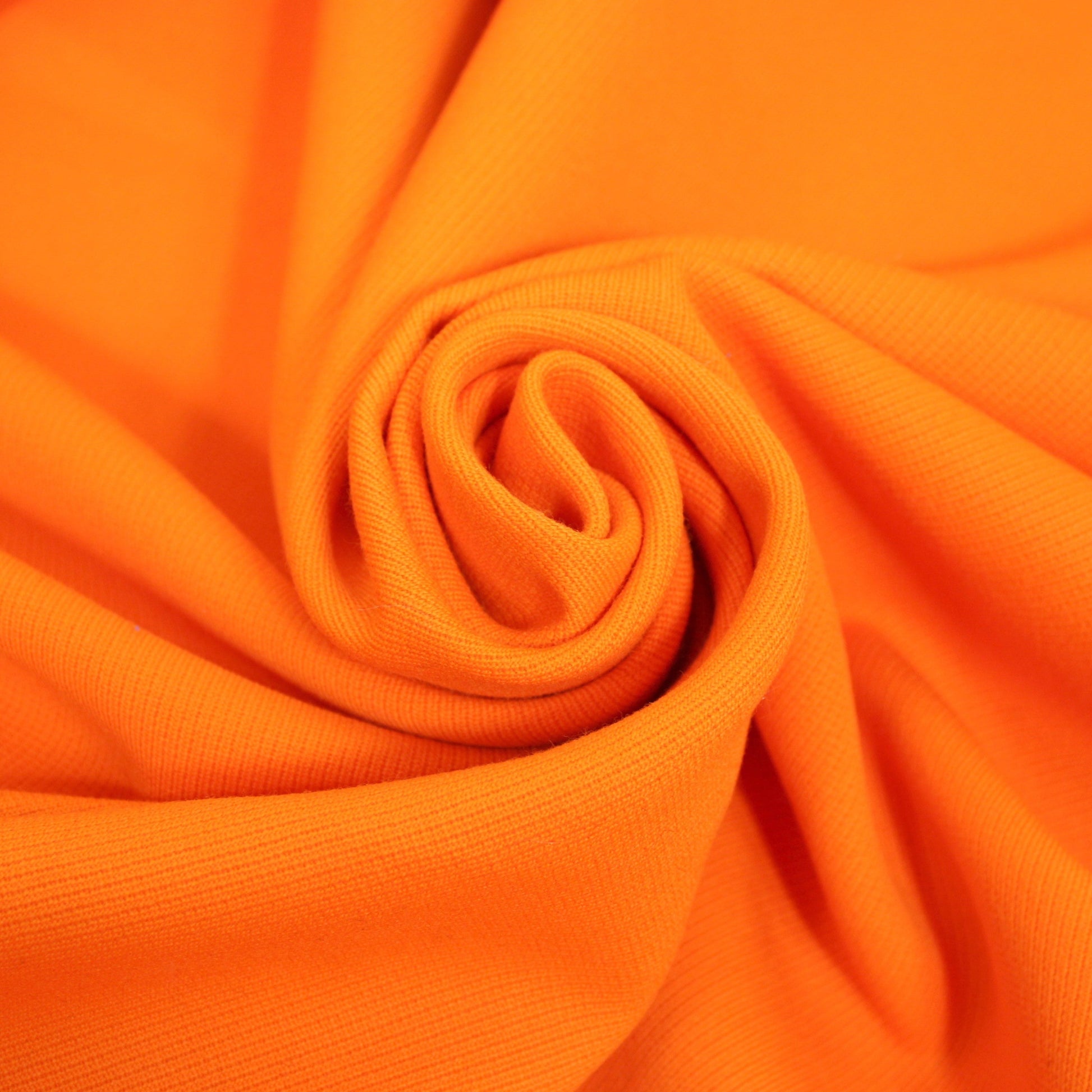 Tissu twill de laine épais- orange - photo 1/4 | So Tissus