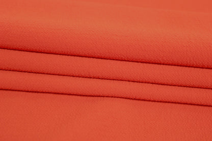 Tissu crêpe japonais - orange vif - photo 2/4 | So Tissus