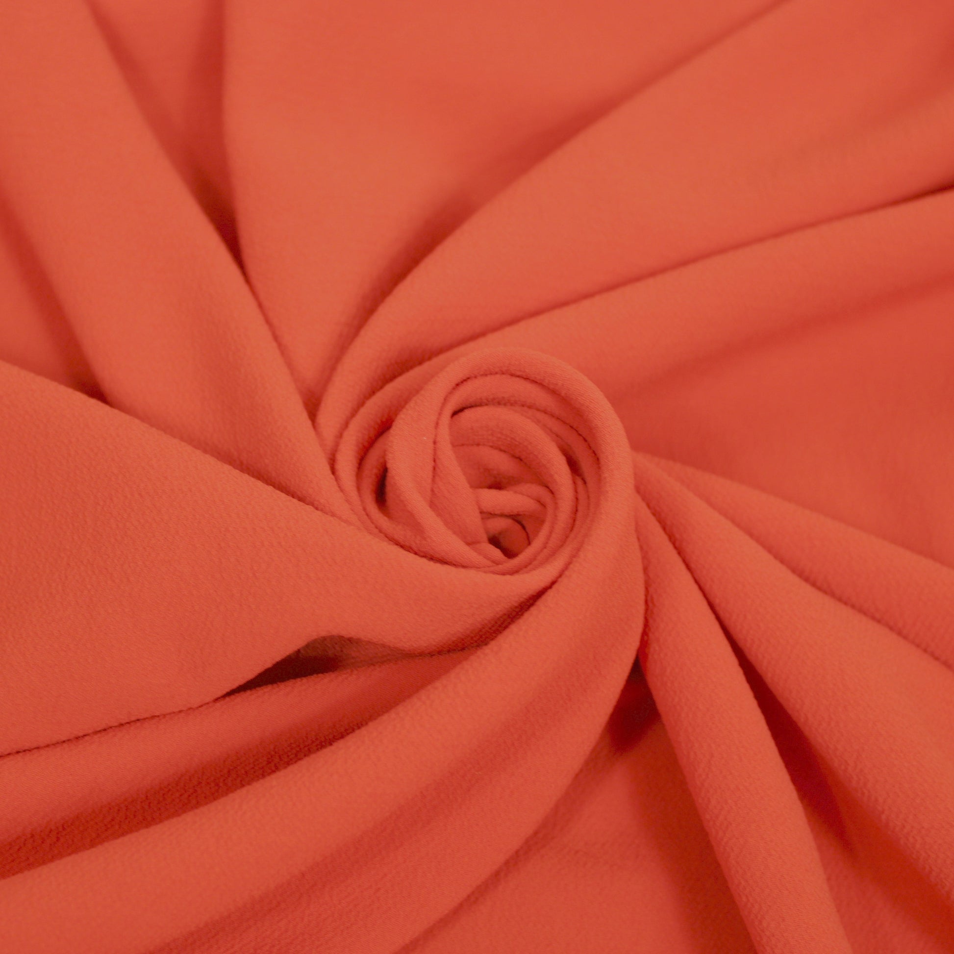 Tissu crêpe japonais - orange vif - photo 1/4 | So Tissus