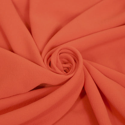 Tissu crêpe japonais - orange vif - photo 1/4 | So Tissus