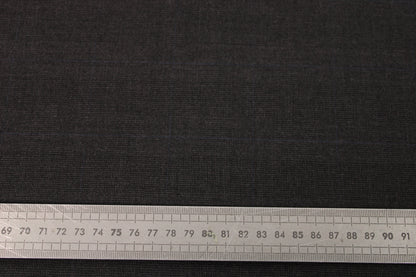 Tissu flanelle viscose - à carreaux - ton gris foncé - photo 5/5 | So Tissus