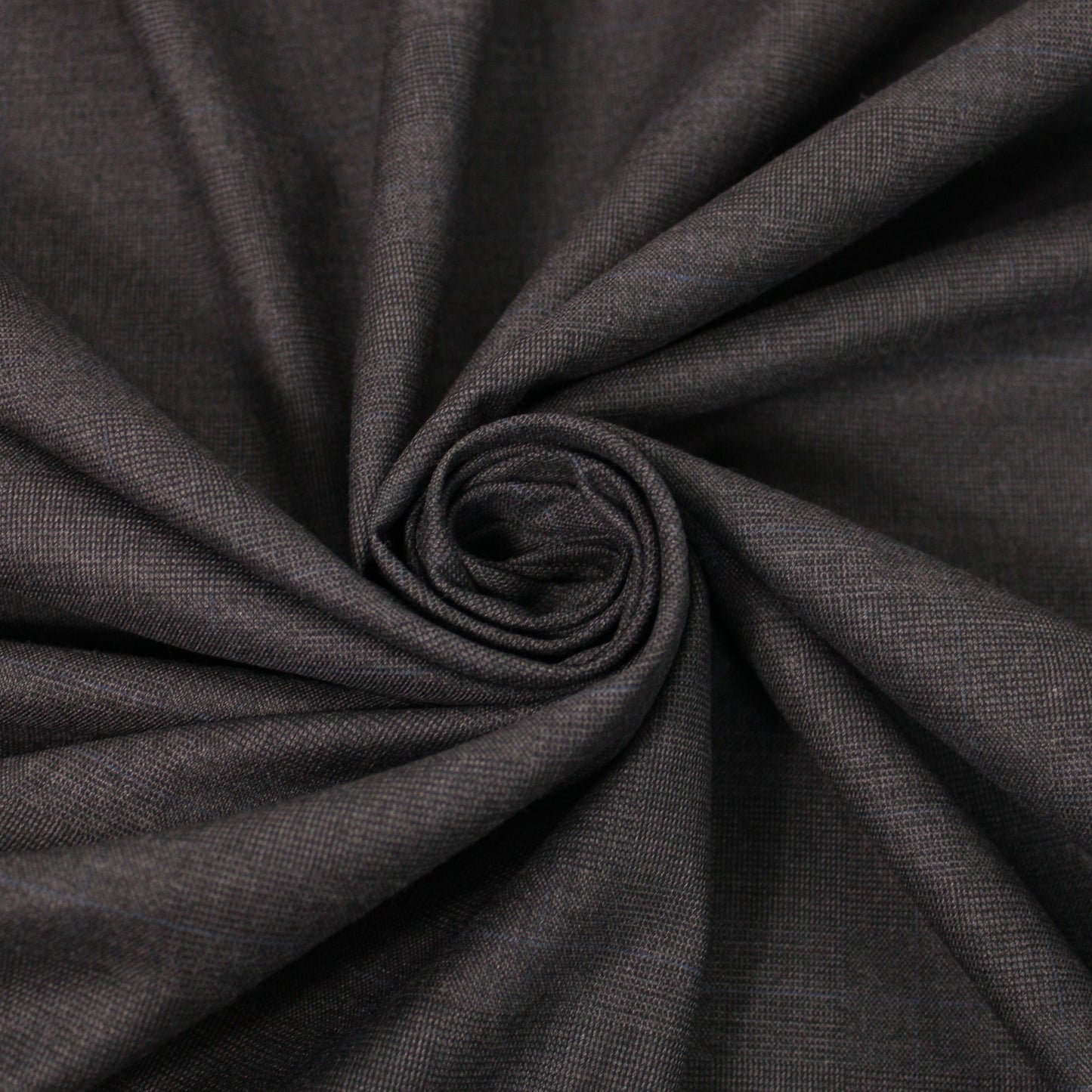 Tissu flanelle viscose - à carreaux - ton gris foncé - photo 1/5 | So Tissus